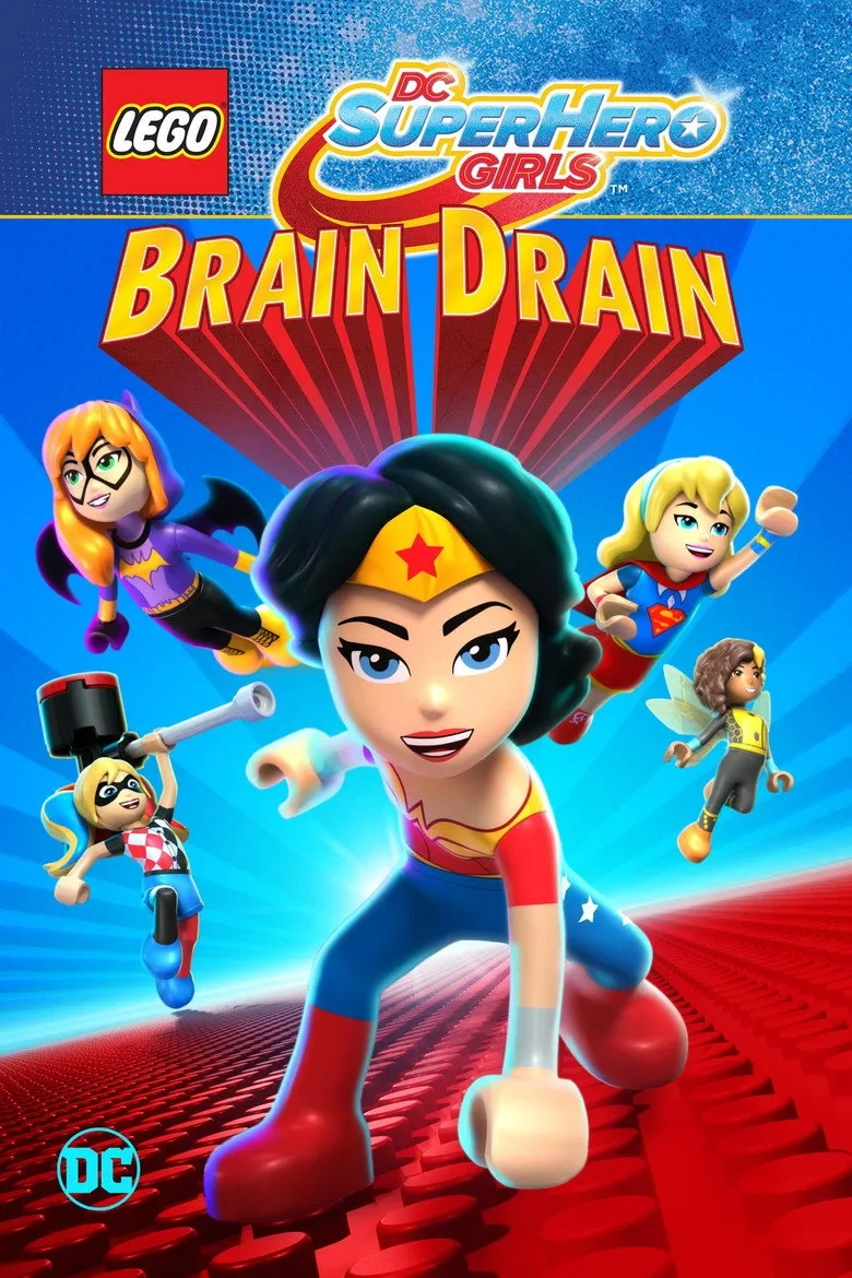 انیمیشن لگو دختران قهرمان فرار مغزها (LEGO DC Super Hero Girls: Brain Drain 2017)