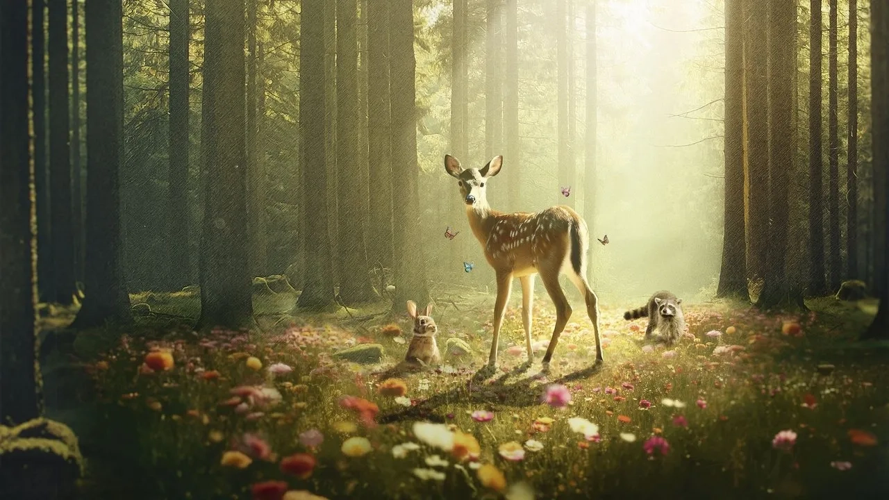 فیلم بامبی: داستان زندگی در جنگل (Bambi: A Tale of Life in the Woods 2024)