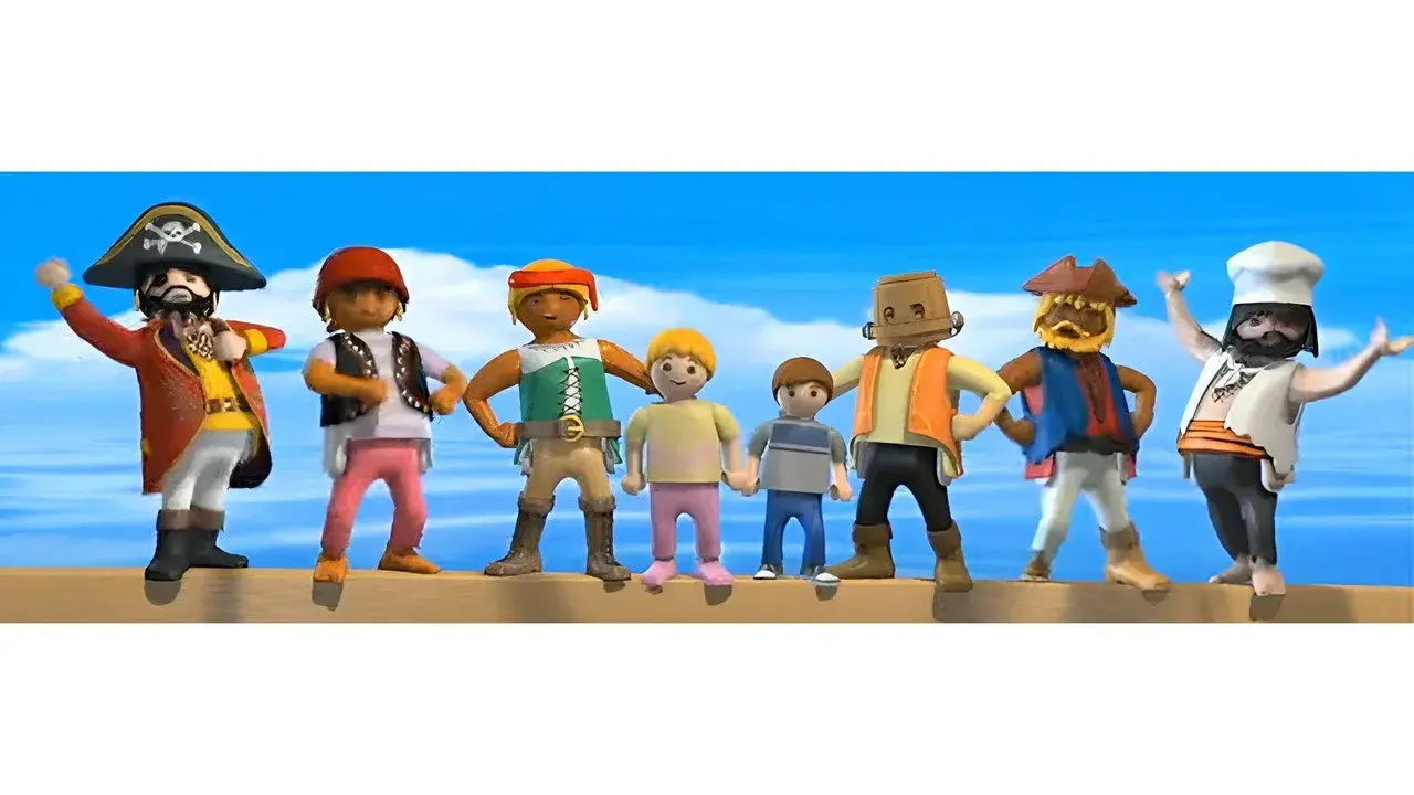 انیمیشن پلی موبیل: دزدان دریایی به دنبال گنج (Playmobil: The Secret of Pirate Island 2009)