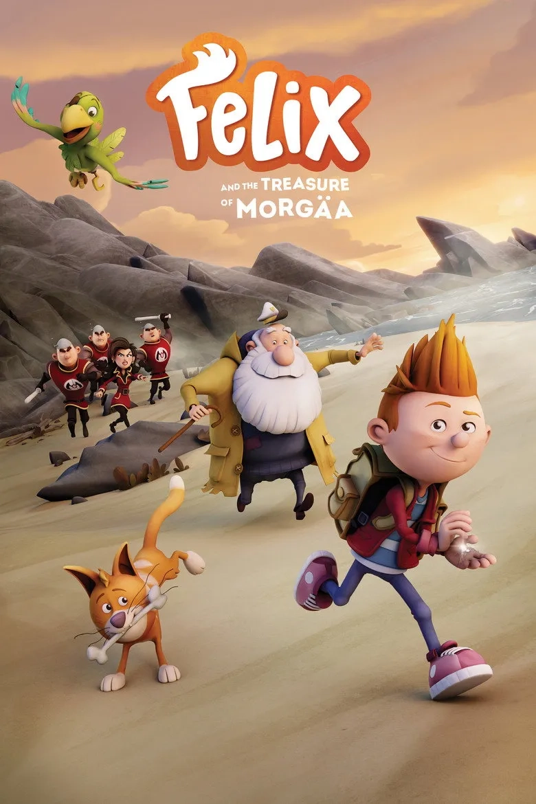 انیمیشن فلیکس و گنج پنهان (Felix and the Treasure of Morgäa 2021)