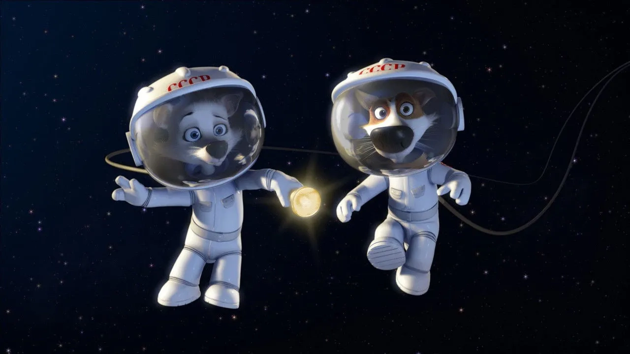 انیمیشن سگ های فضایی (Space Dogs 2010)