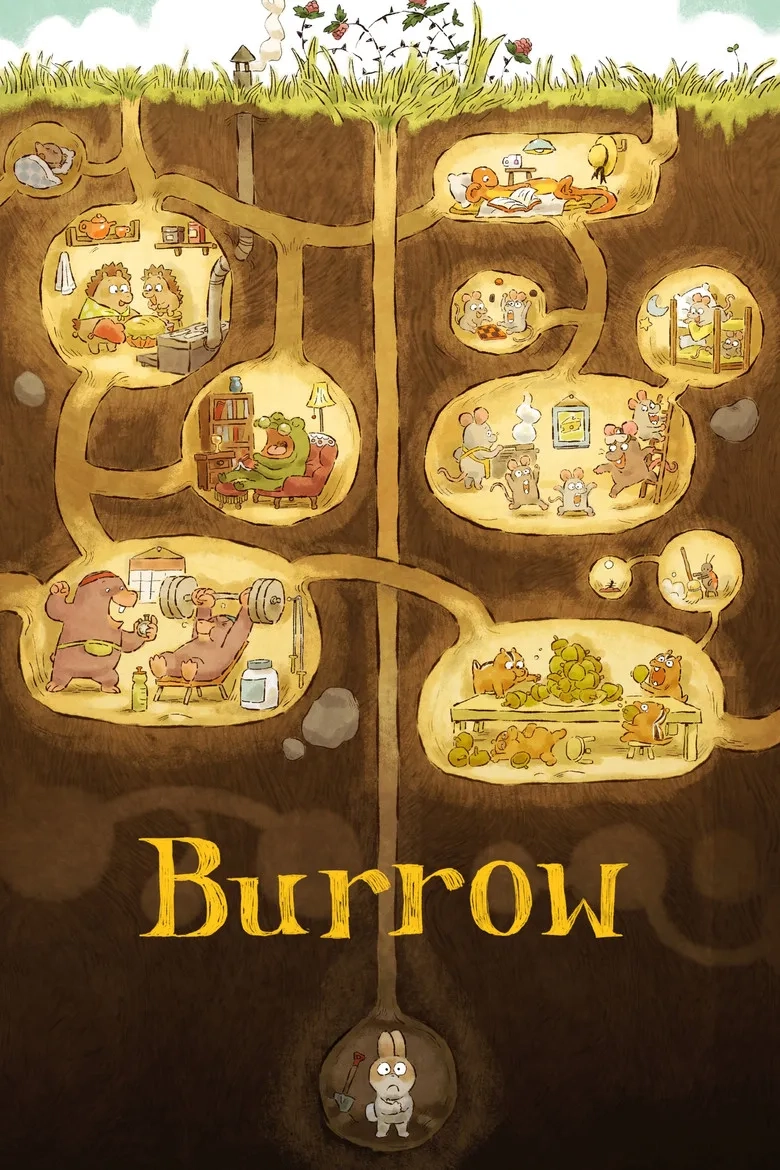 انیمیشن لانه (Burrow 2020)