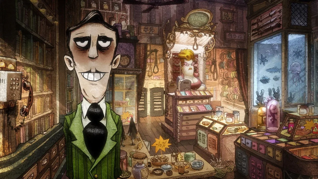 انیمیشن مغازه‌ خودکشی (The Suicide Shop 2012)