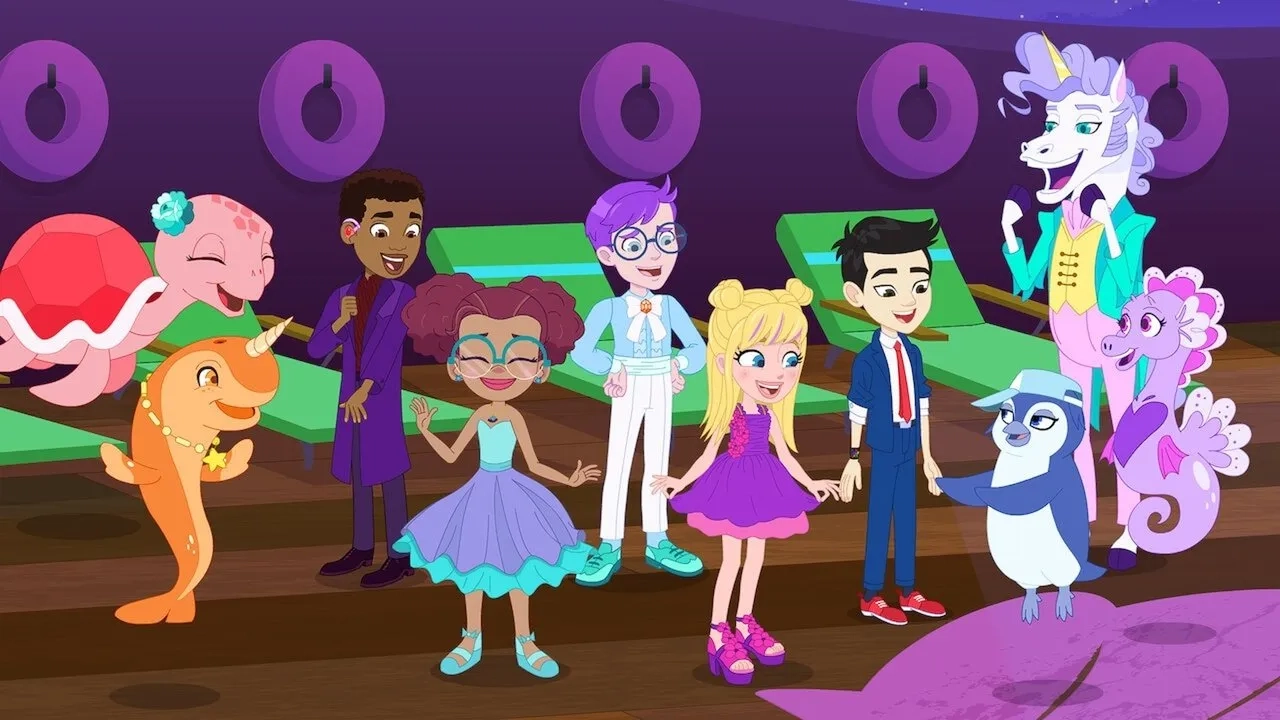 انیمیشن پلی پاکت: ماجراجویی دره درخشان (Polly Pocket Sparkle Cove Adventure 2023)