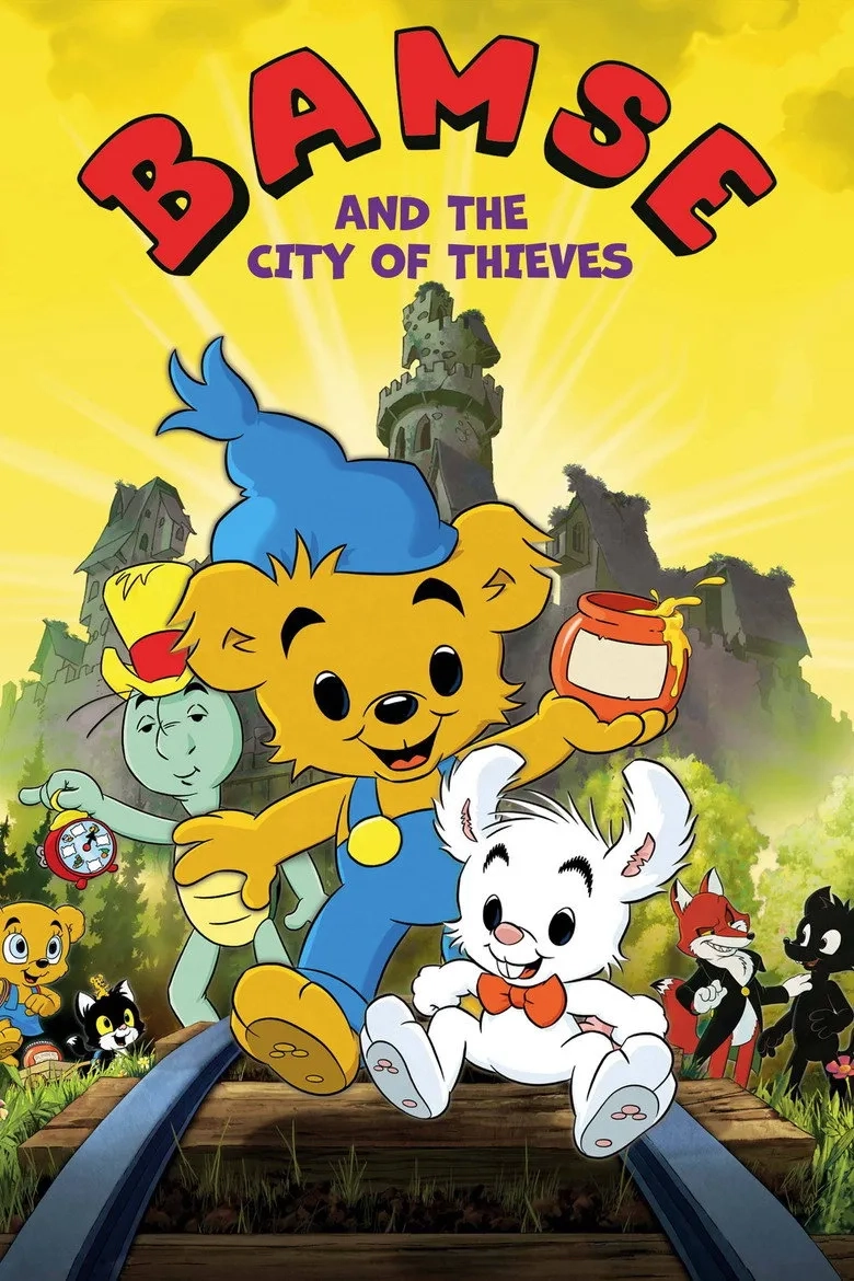 انیمیشن بامزی و شهر دزدها (Bamse and the Thief City 2014)