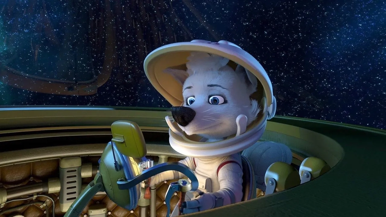 انیمیشن سگ‌های فضایی: ماجراجویی در ماه (Space Dogs: Adventure to the Moon 2014)