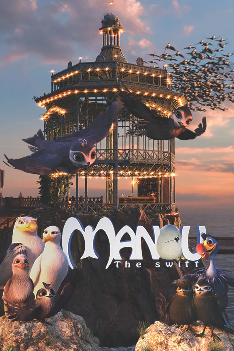انیمیشن مانو پرنده چابک (Manou the Swift 2019)