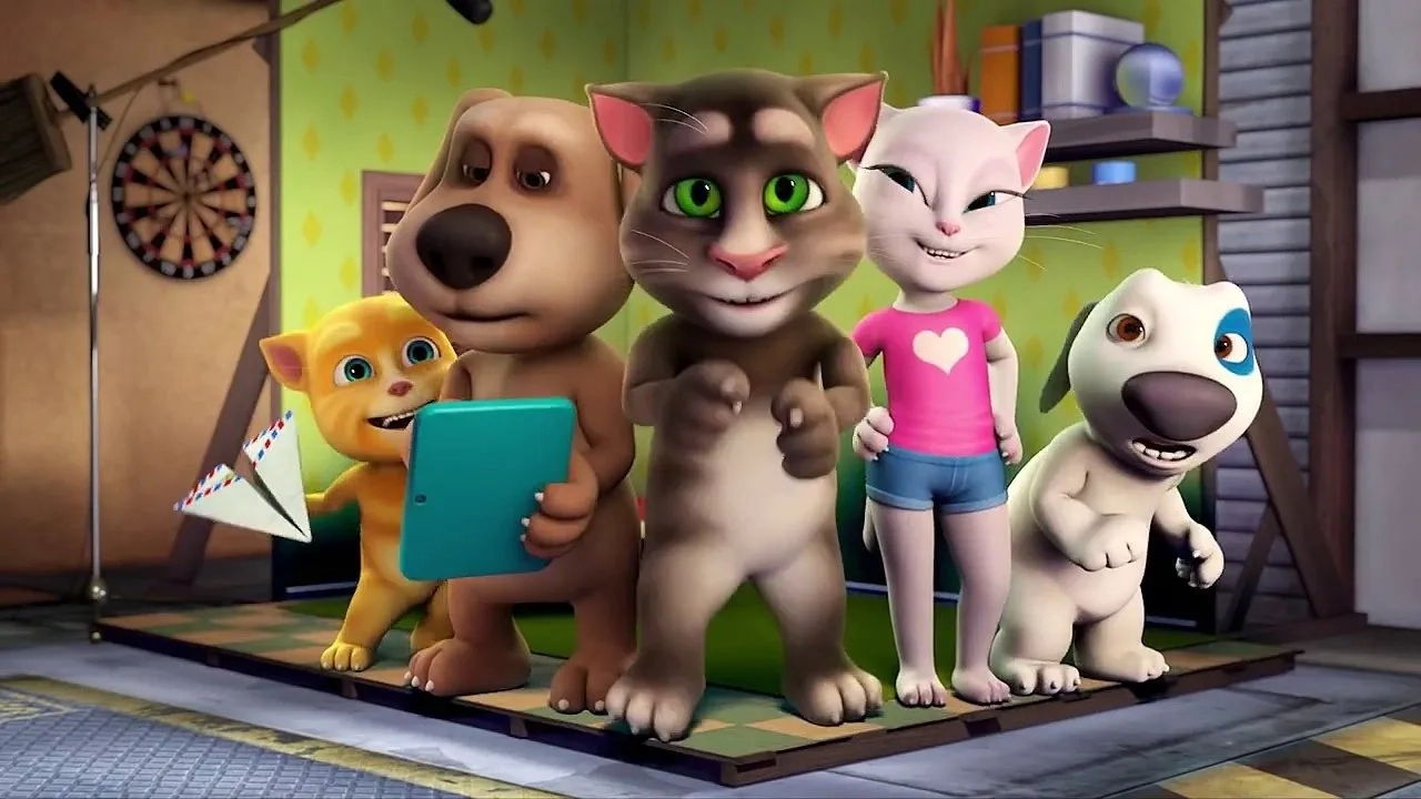 انیمیشن سریالی تام سخنگو و دوستان (Talking Tom and Friends 2016)