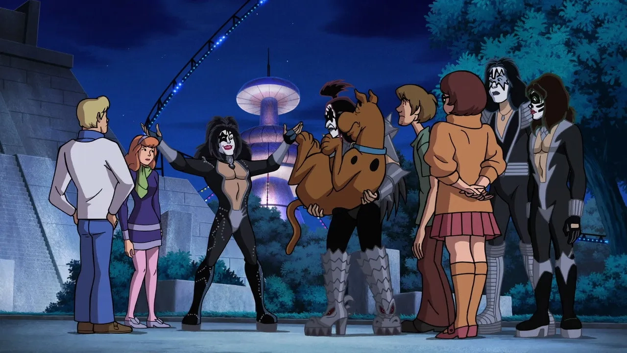 انیمیشن اسکوبی دو: گروه موسیقی (Scooby-Doo! and KISS: Rock and Roll Mystery 2015)