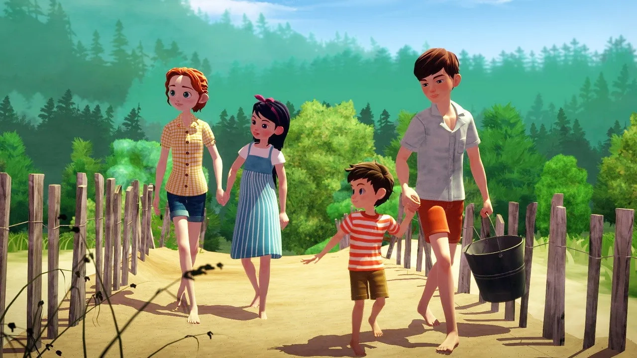 انیمیشن بچه‌های واگن‌نشین: جزیره شگفت‌انگیز (The Boxcar Children: Surprise Island 2018)