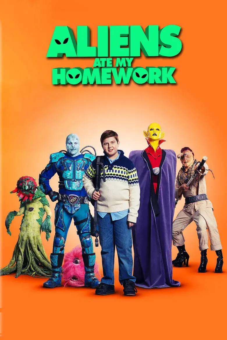 فیلم آدم فضایی‌ها مشقامو خوردن (Aliens Ate My Homework 2018)