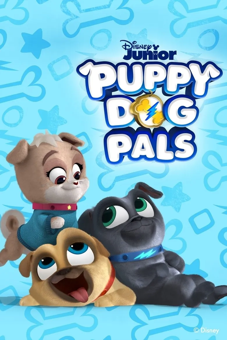 انیمیشن هاپوهای ماجراجو (Puppy Dog Pals 2017)