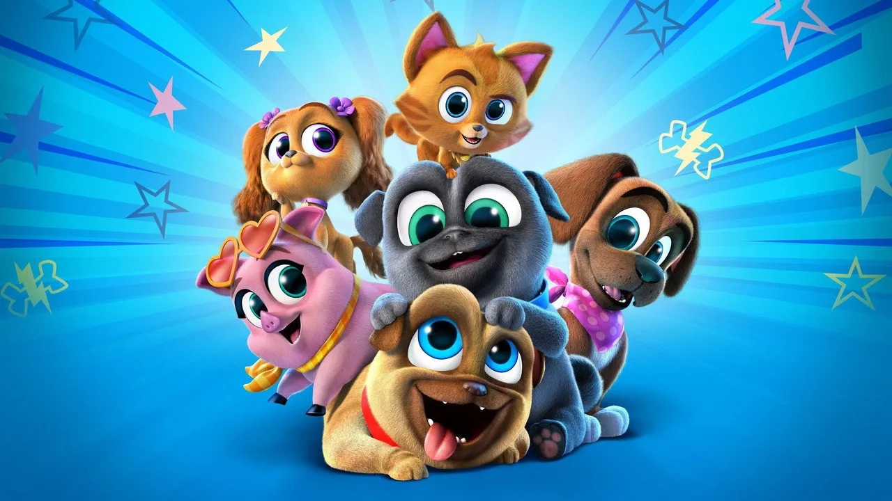 انیمیشن هاپوهای ماجراجو (Puppy Dog Pals 2017)