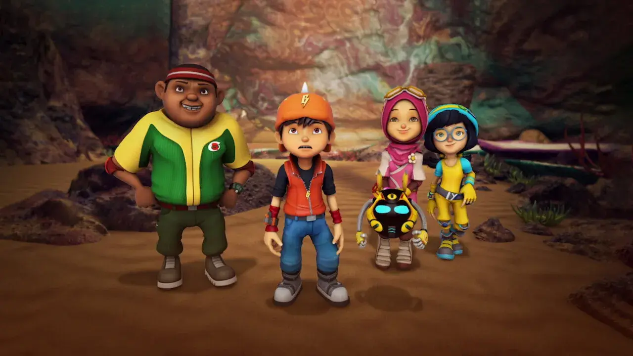 انیمیشن کهکشان بوبوی بوی (BoBoiBoy Galaxy 2016)