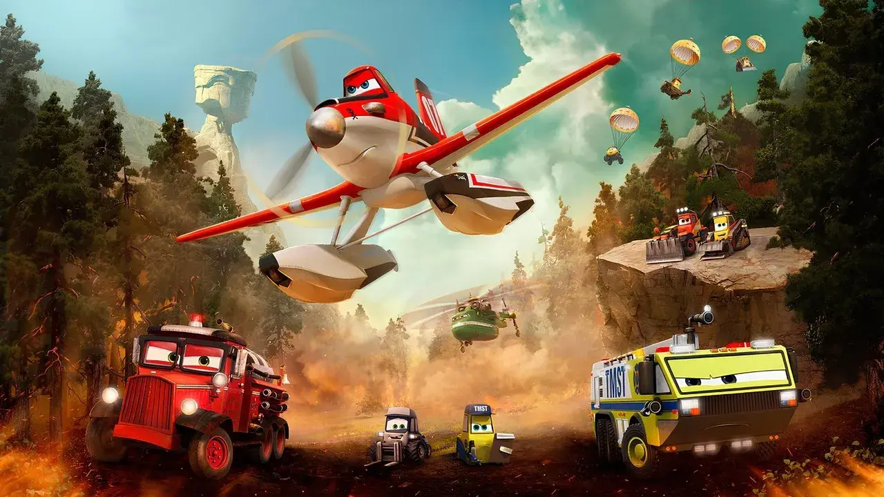انیمیشن هواپیماها: آتش و نجات (Planes: Fire & Rescue 2014)