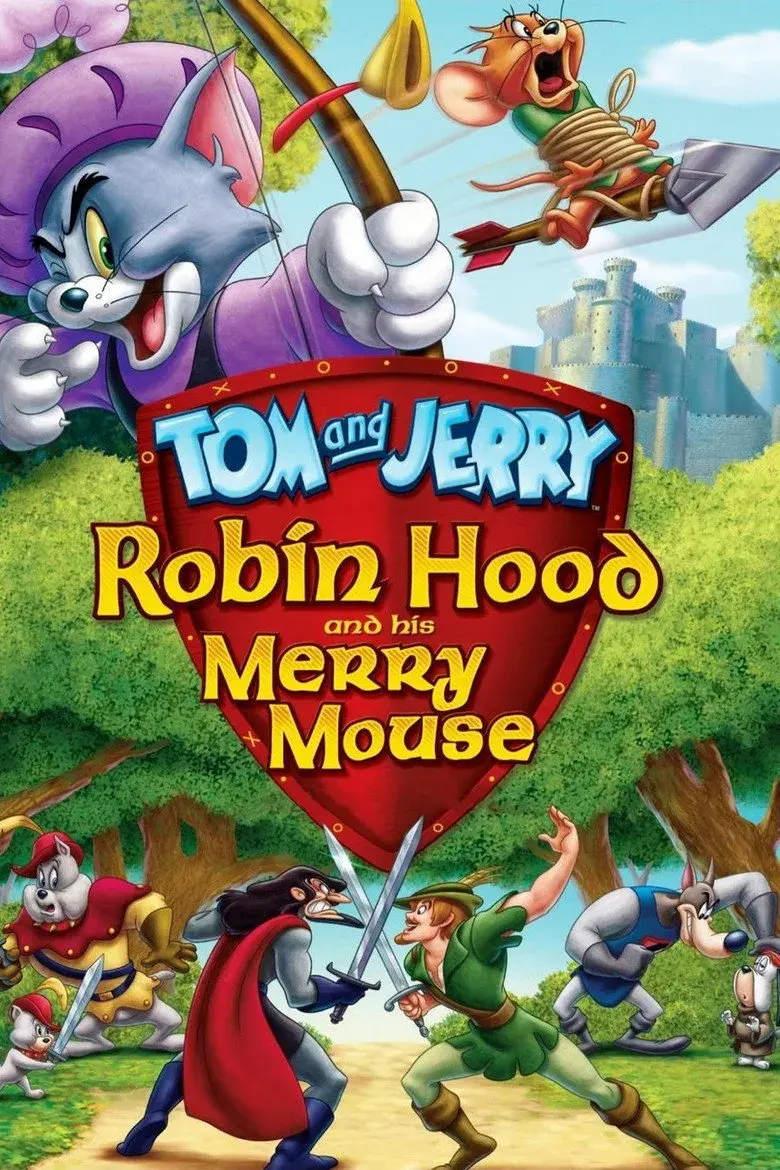 انیمیش تام و جری : رابین هود و موش خوش شانس (Tom and Jerry: Robin Hood and His Merry Mouse 2012)