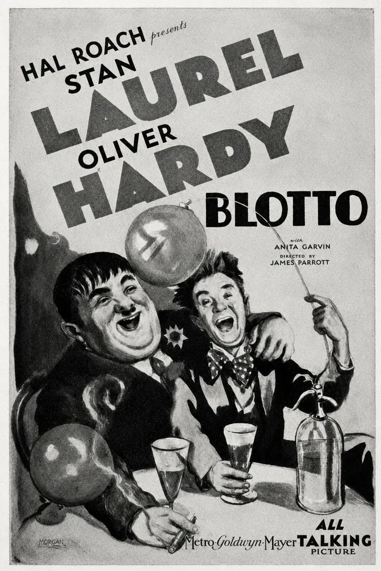 فیلم لورل و هاردی: کله پا (Blotto 1930)