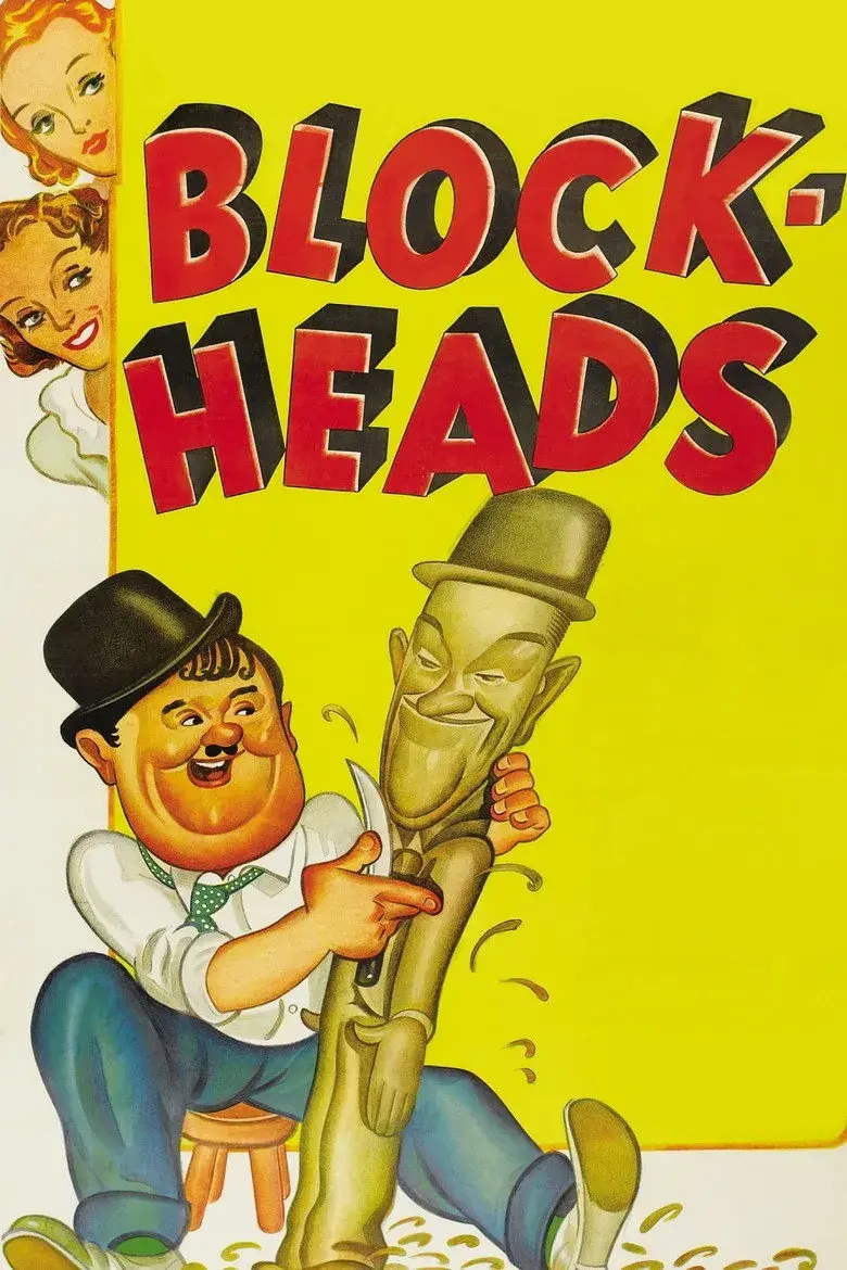 فیلم لورل و هاردی: کله پوک ها (Block-Heads 1938)