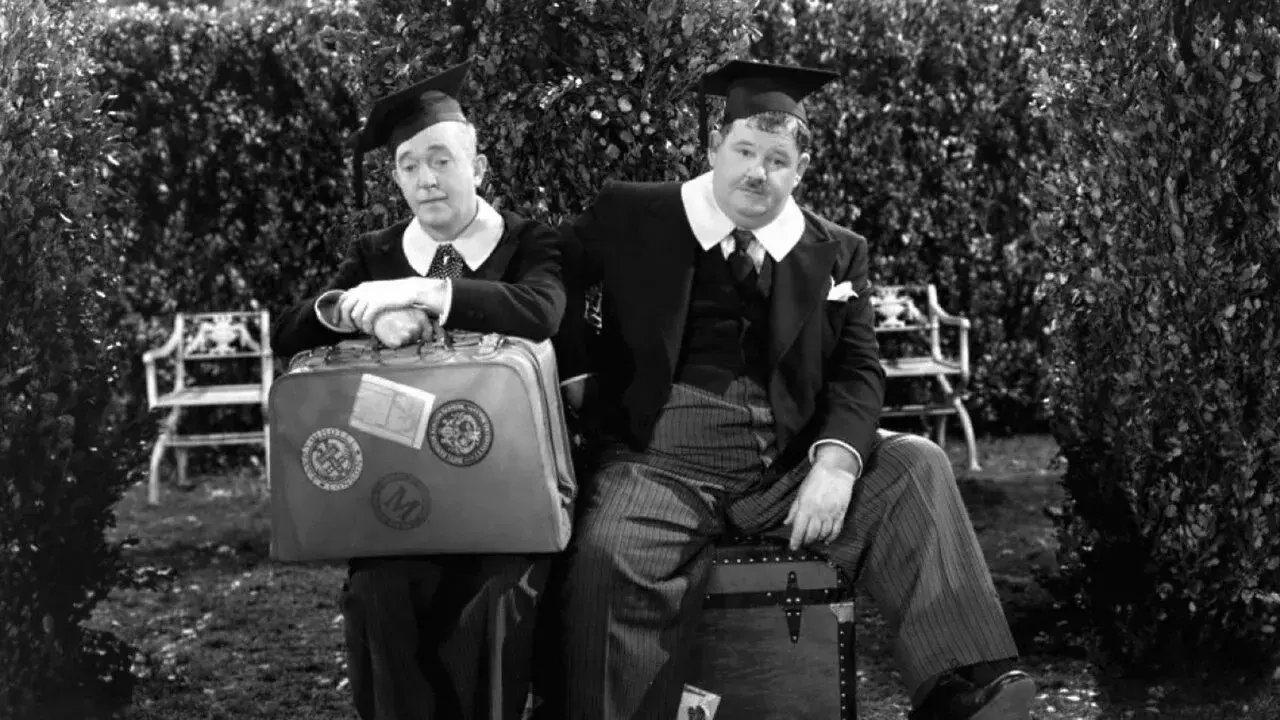 فیلم لورل و هاردی: احمق ها در آکسفورد (A Chump at Oxford 1940)