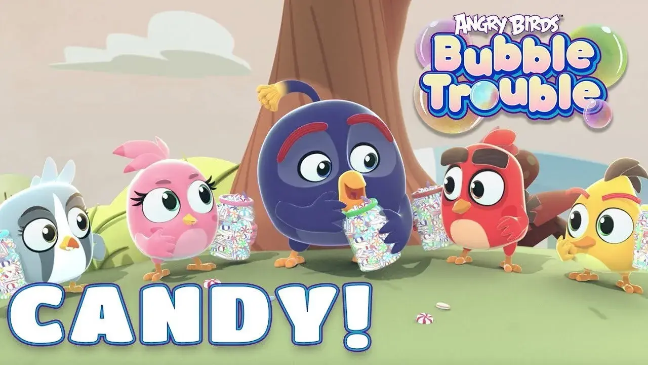 انیمیشن پرندگان خشمگین مشکل حبابی (Angry Birds Bubble Trouble 2020)