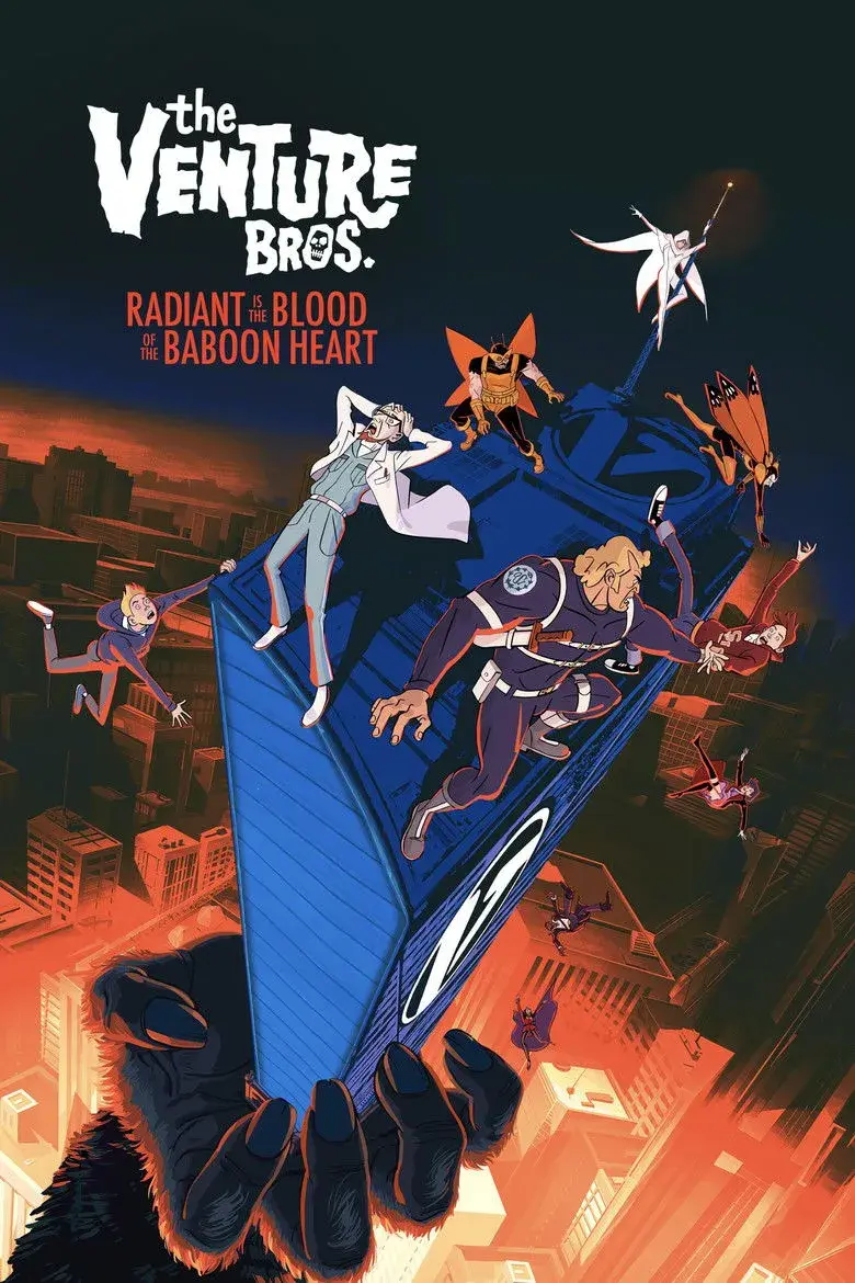 انیمیشن برادران ونچر: قلب درخشان بابون (The Venture Bros.: Radiant Is the Blood of the Baboon Heart 2023)