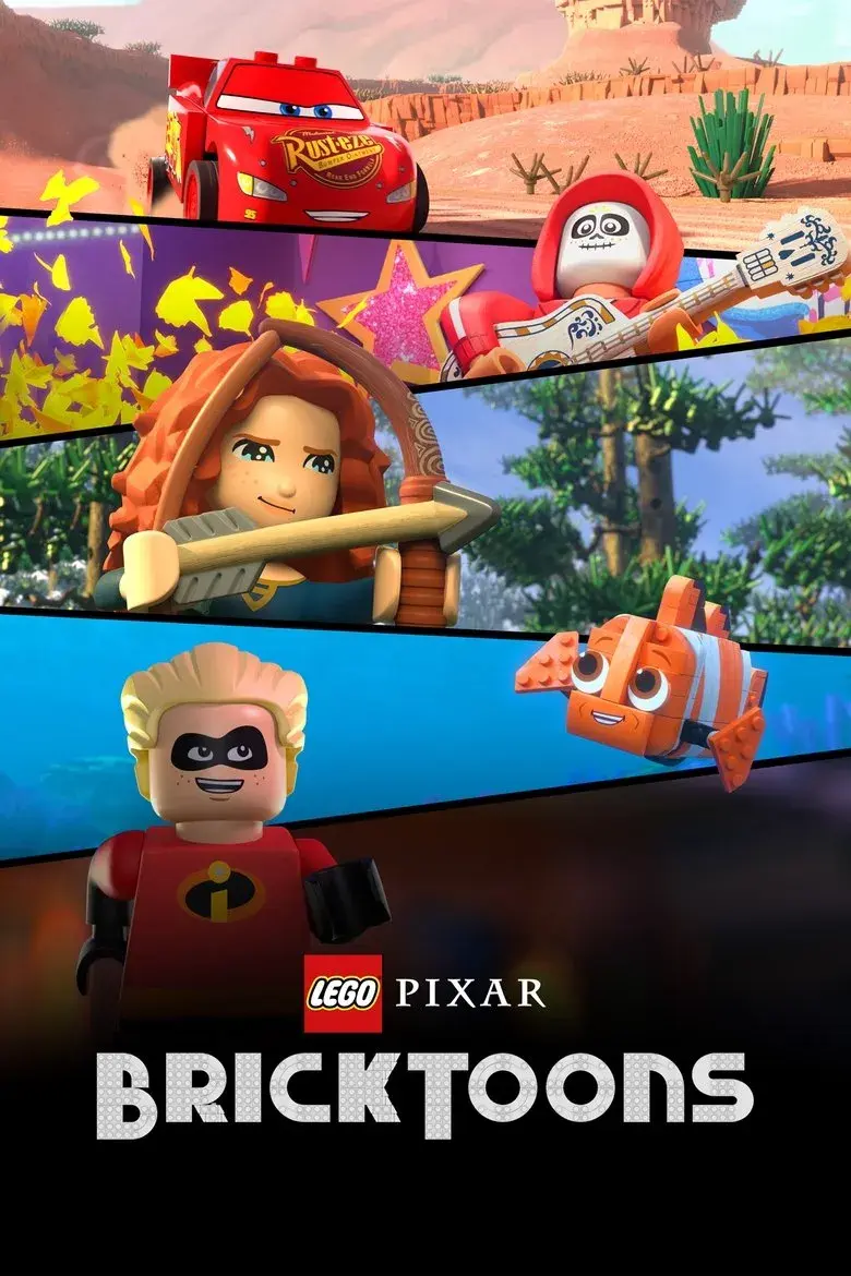 انیمیشن شخصیت‌های لگویی پیکسار (LEGO Pixar: BrickToons 2024)