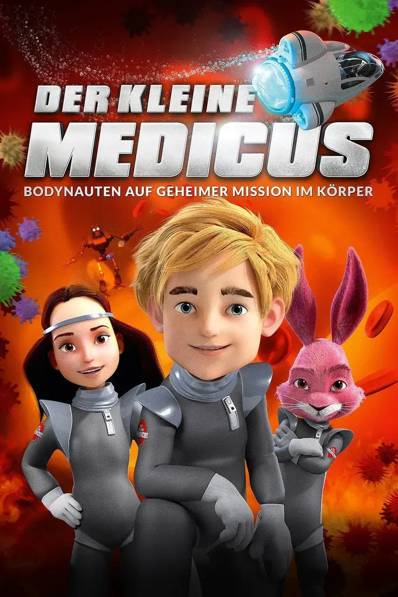 انیمیشن پزشک کوچولو: بودی‌نات‌ها در مأموریتی مخفی در بدن (Der kleine Medicus - Bodynauten auf Geheimer Mission im Körper 2014)