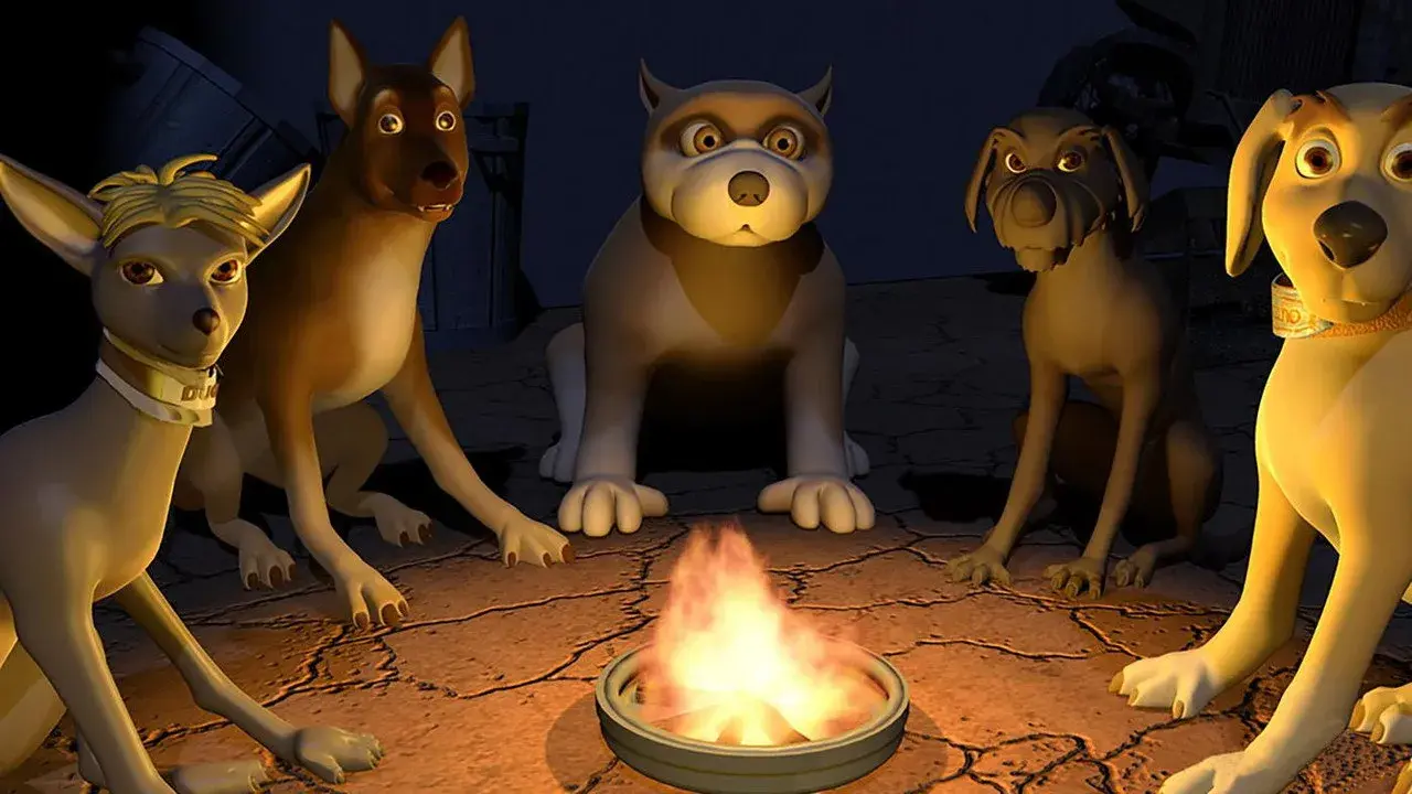 انیمیشن والنتینو و قبیله سگ‌ها (Valentino and the Dog Clan 2008)