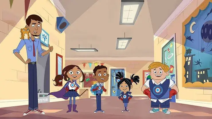 انیمیشن سریالی قهرمان ابتدایی (Hero Elementary 2022)