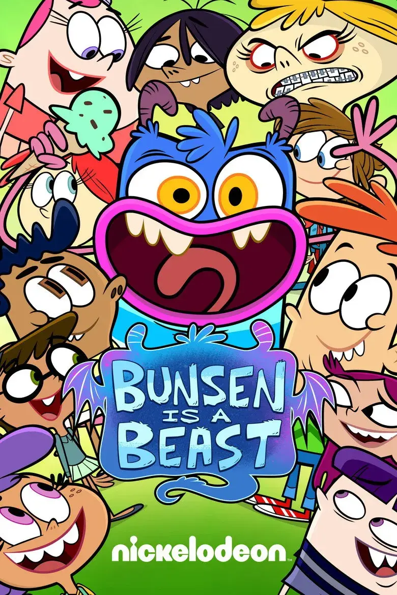 انیمیشن بانسن یک هیولاست (Bunsen is a Beast 2017-2018)