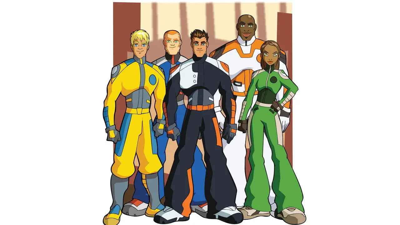 انیمیشن گروه اتم: تیم آلفا (A.T.O.M.: Alpha Teens on Machines 2005-2007)