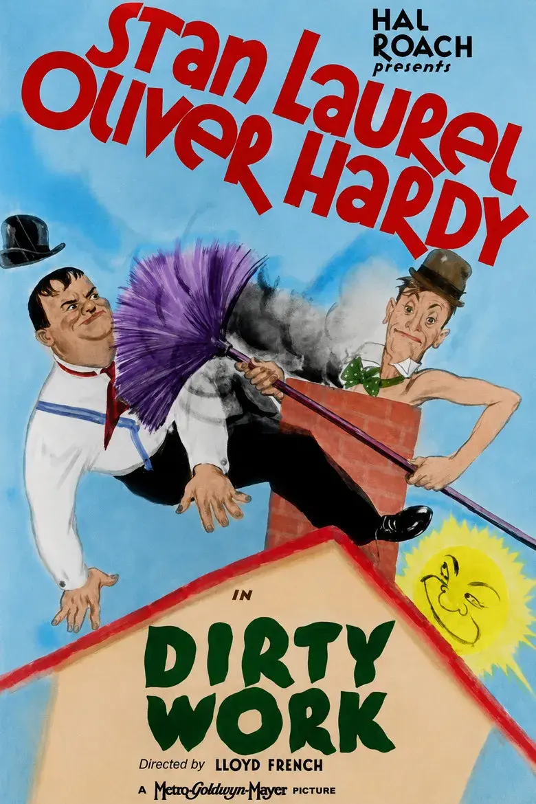 فیلم لورل و هاردی :کار کثیف (Dirty Work 1933)