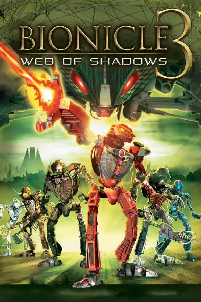 انیمیشن بیونیکل 3 (Bionicle 3: Web of Shadows 2005)