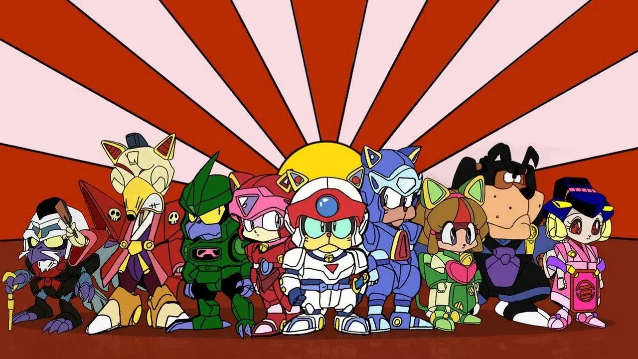 انیمیشن گربه های سامورایی (Samurai Pizza Cats 1990)