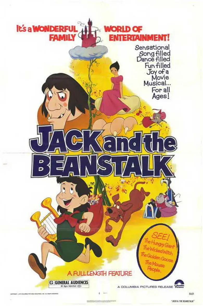 انیمیشن جک و لوبیای سحرآمیز (Jack and the Beanstalk 1974)