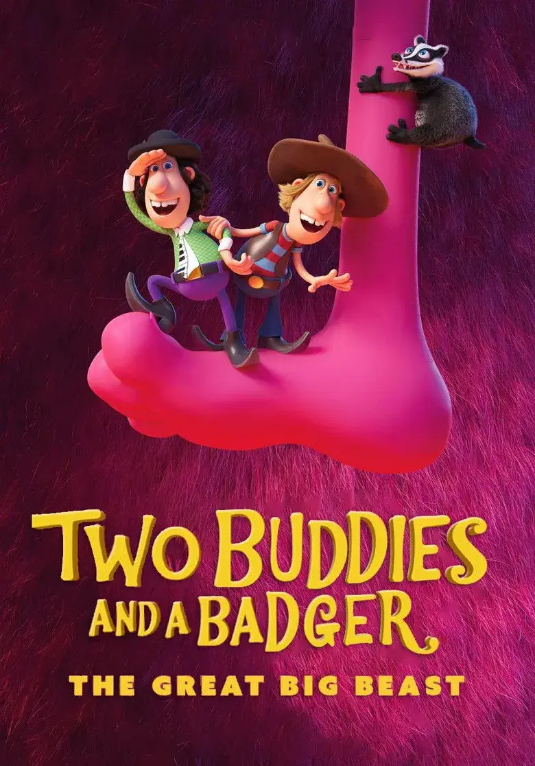انیمیشن دو رفیق و گورکن : هیولای بزرگ (Two Buddies and a Badger: The Great Big Beast 2020)