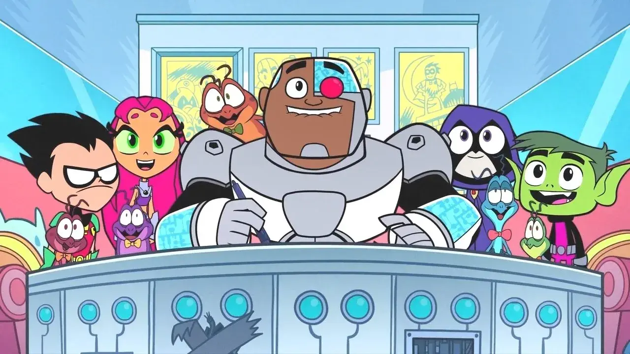انیمیشن تایتان های نوجوان به پیش : دیدن هرج و مرج فضایی (2021 Teen Titans Go! See Space Jam)