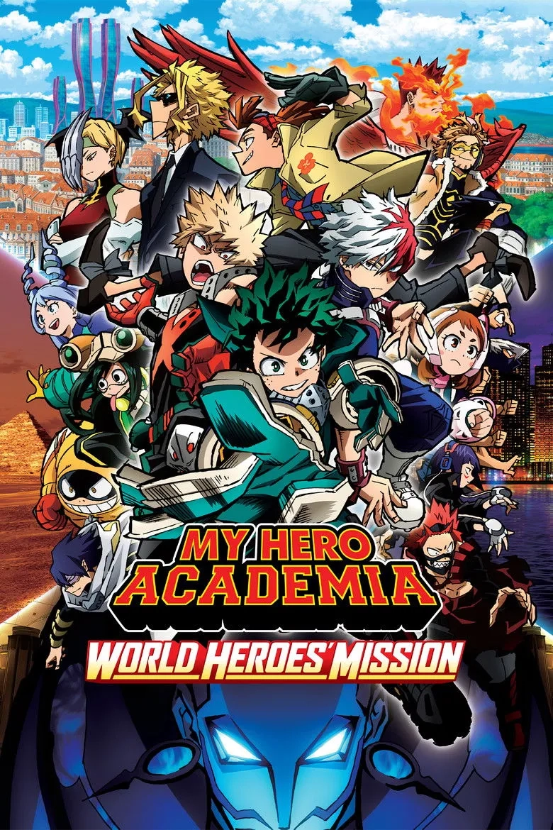 انیمه آکادمی قهرمان من: ماموریت قهرمانان جهان (My Hero Academia: World Heroes' Mission 2021)