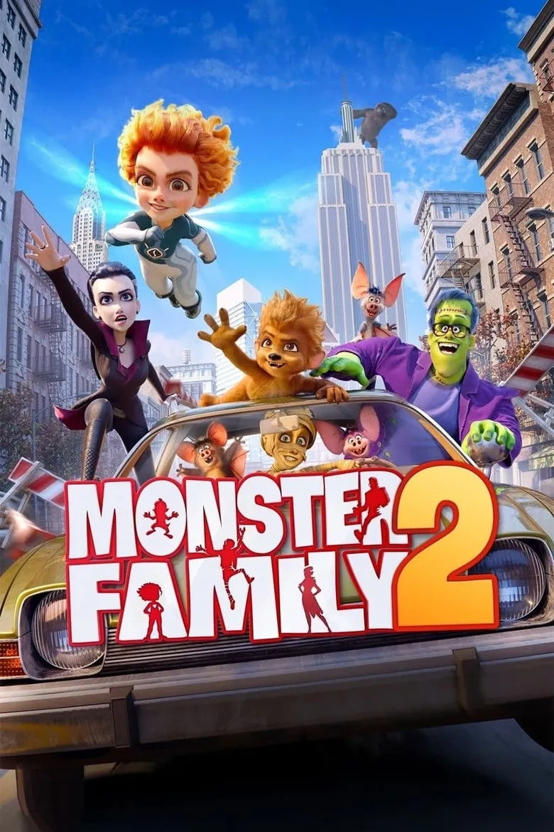 انیمیشن خانواده هیولاها 2 (Monster Family 2 2021)
