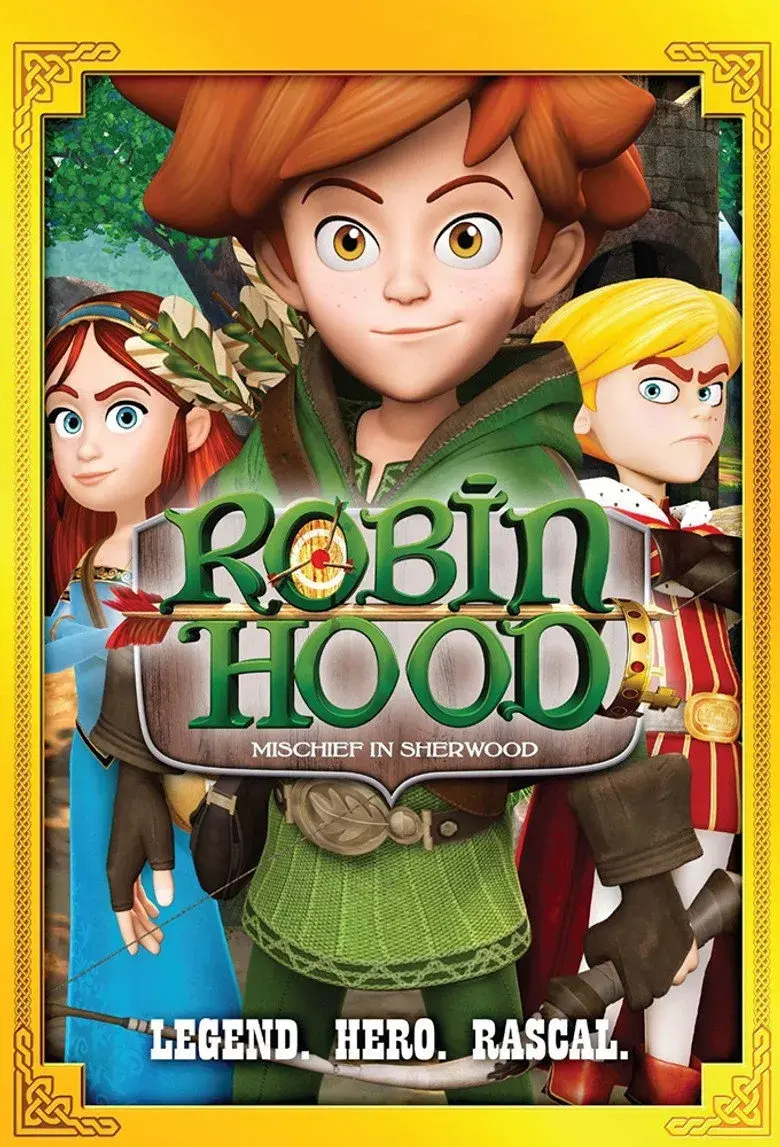 انیمیشن شیطنت‌های رابین هود در شروود (Robin Hood: Mischief in Sherwood 2014-2024)
