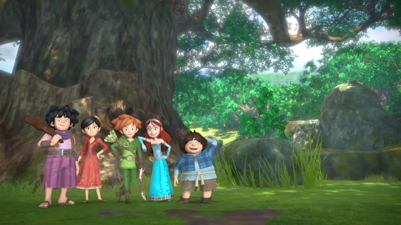 انیمیشن شیطنت‌های رابین هود در شروود (Robin Hood: Mischief in Sherwood 2014-2024)