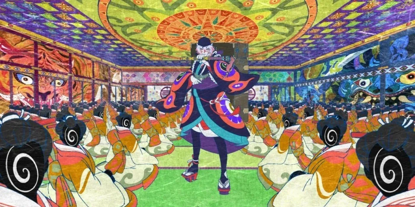 انیمه مونونوکه: شبحش در باران (Mononoke the Movie: The Phantom in the Rain 2024)