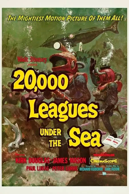 فیلم بیست هزار فرسنگ زیر دریا (20,000 Leagues Under the Sea - 1954)