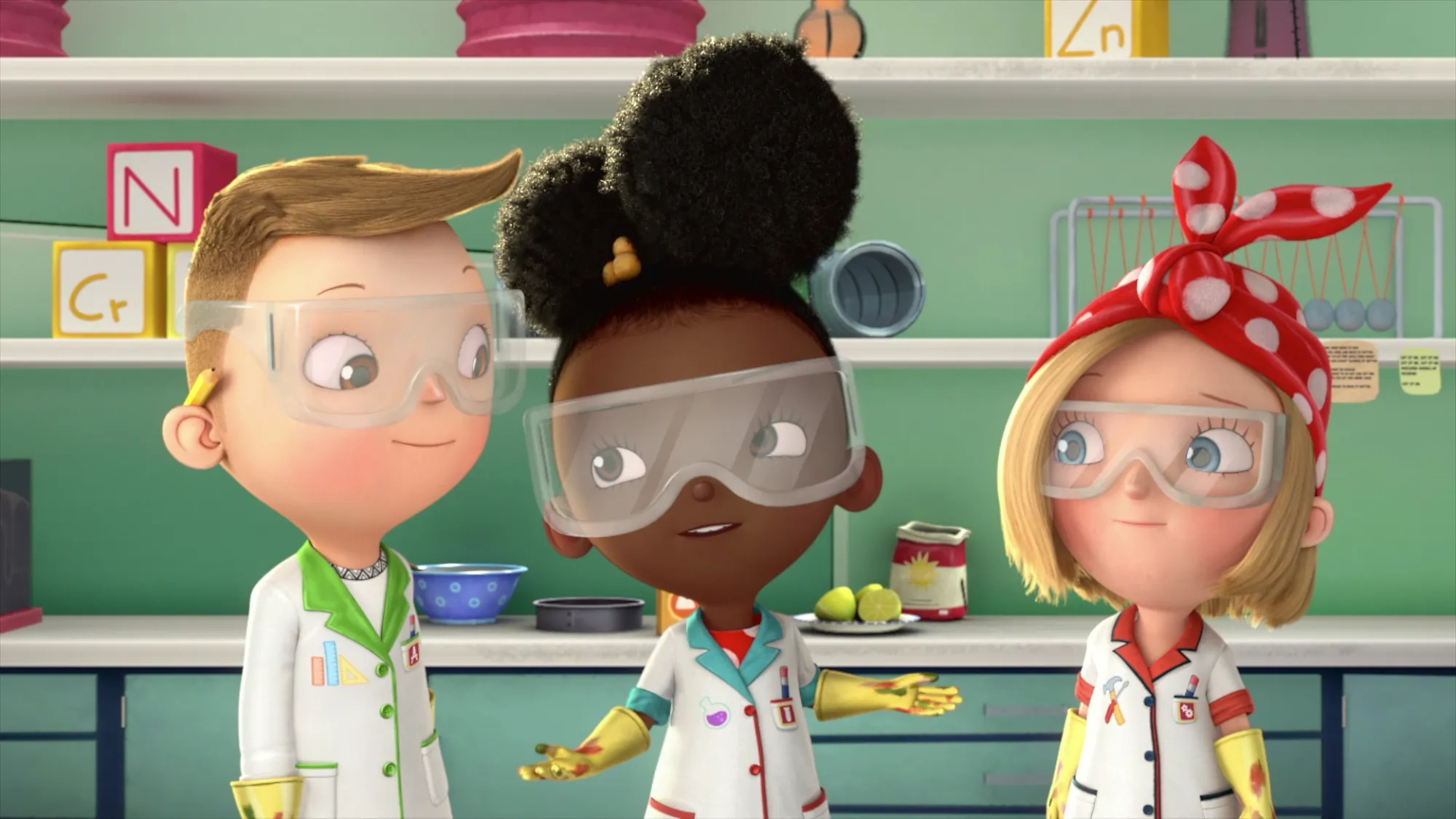 انیمیشن آیدا توییست دانشمند (Ada Twist, Scientist 2021-2023)