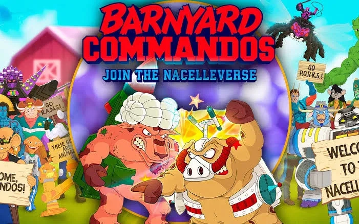 انیمیشن رئیس مزرعه کماندوها (Barnyard Commandos 1990)