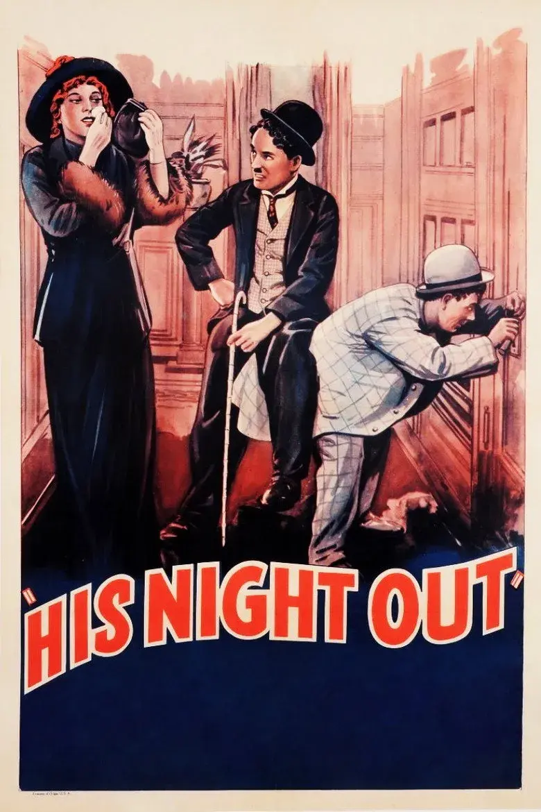 فیلم یک شب گردش (A Night Out 1915)