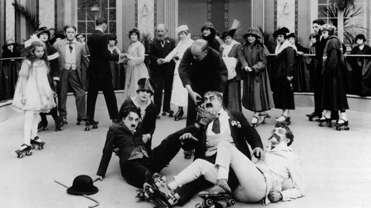 فیلم سرسره بازی (The Rink 1916)