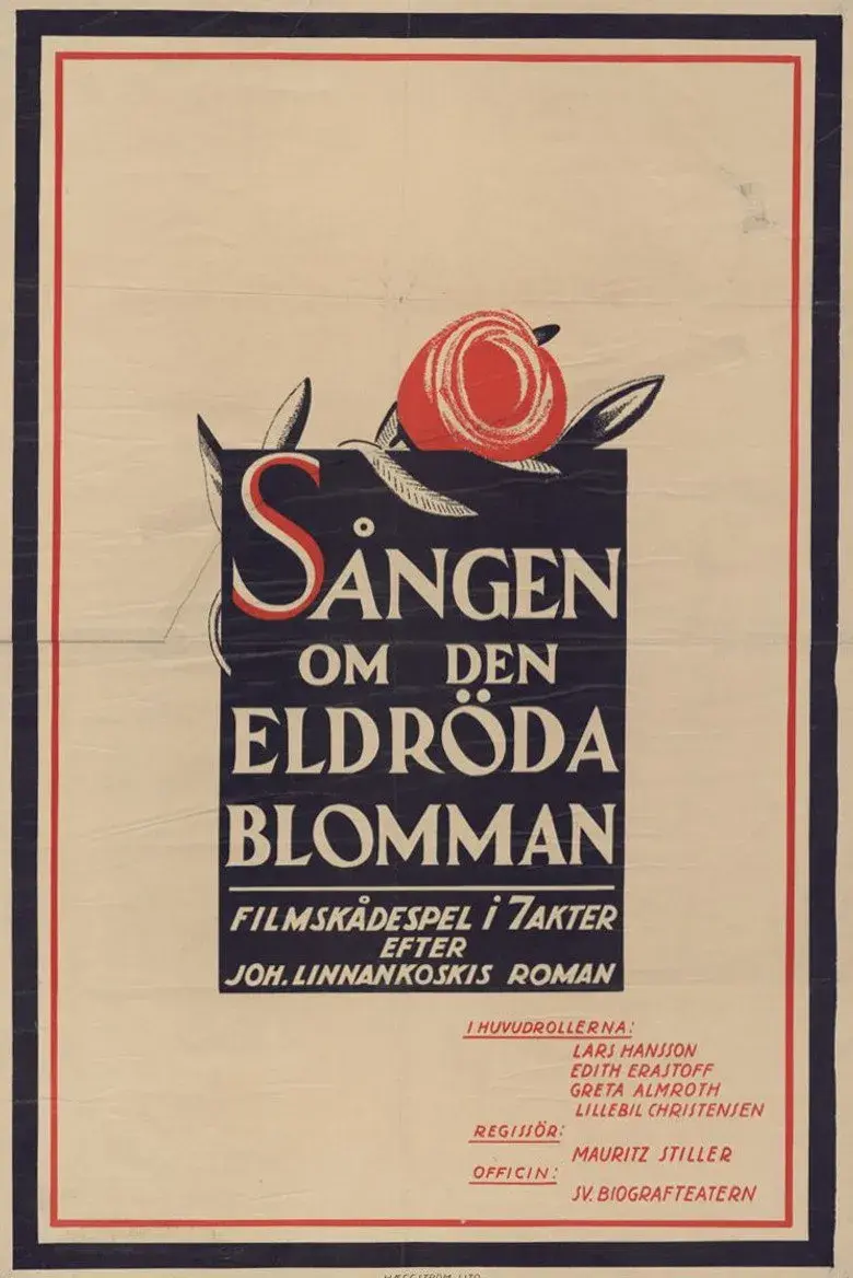 فیلم ترانهٔ گل سرخ آتشین (Sången om den eldröda blomman 1919)