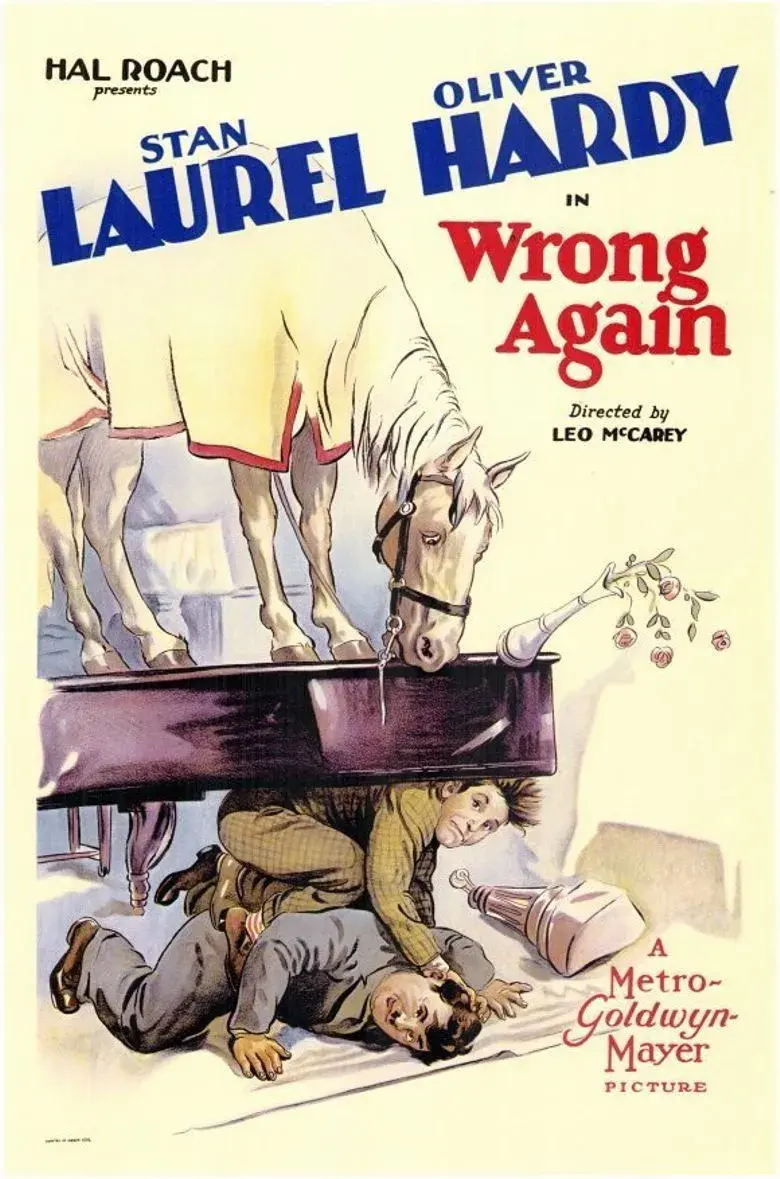 فیلم اشتباه دوباره (Wrong Again 1929)