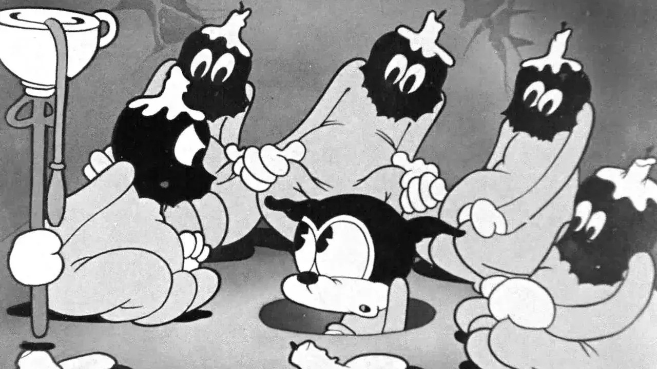 انیمیشن آئین ورود بیمبو (Bimbo's Initiation 1931)
